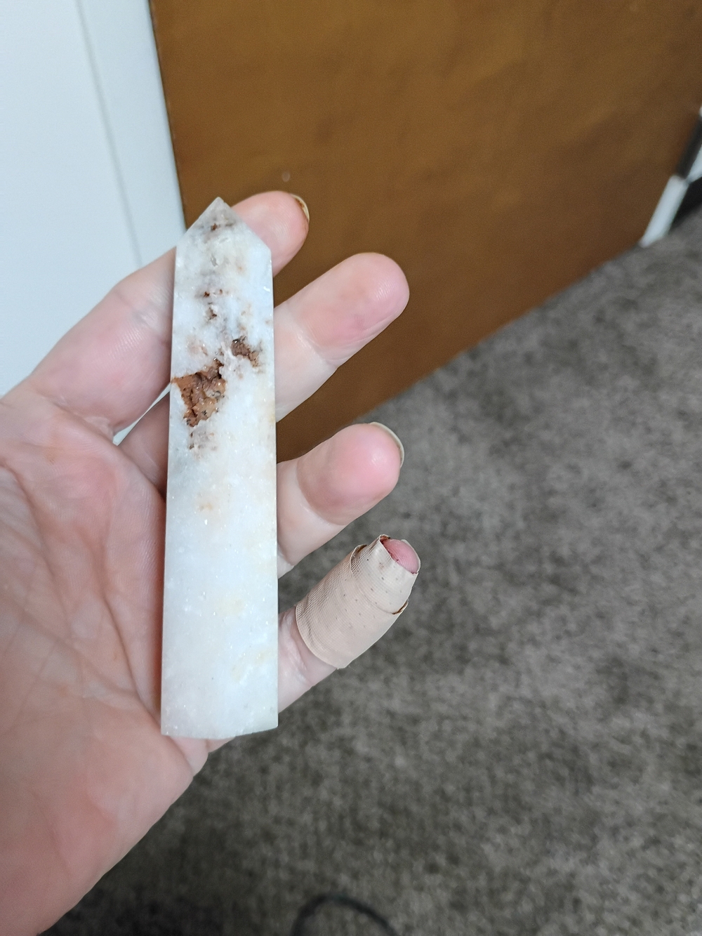 Milky Quartz Tower